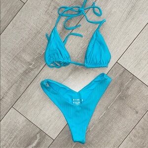 Frankie's Bikinis Vibrant Blue Swim Bikini